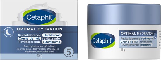 Cetaphil Nachtcreme Optimal Hydration Herstellend (48 gr)