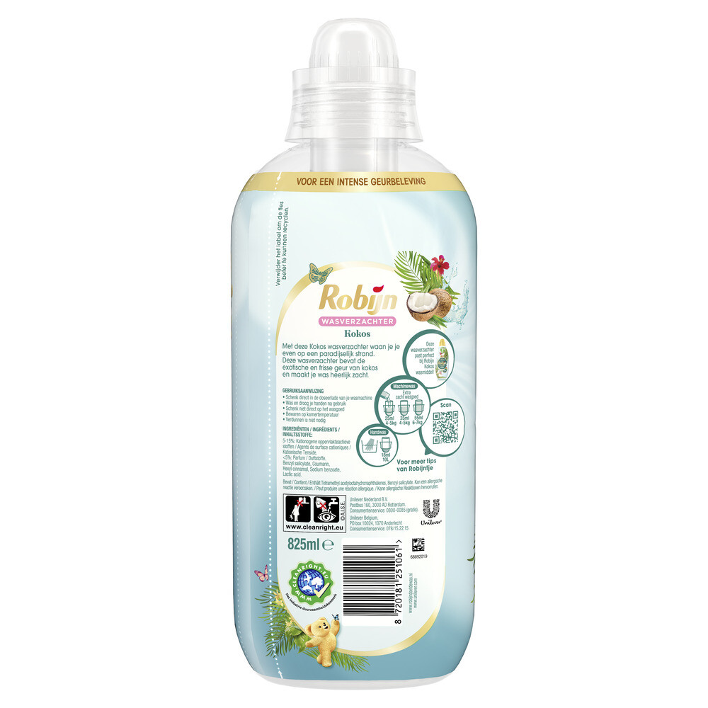 Robijn Wasverzachter Kokos (825 ml)