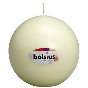 Bolsius Bolkaars Ø 70 mm Ivoor (1 stuk)