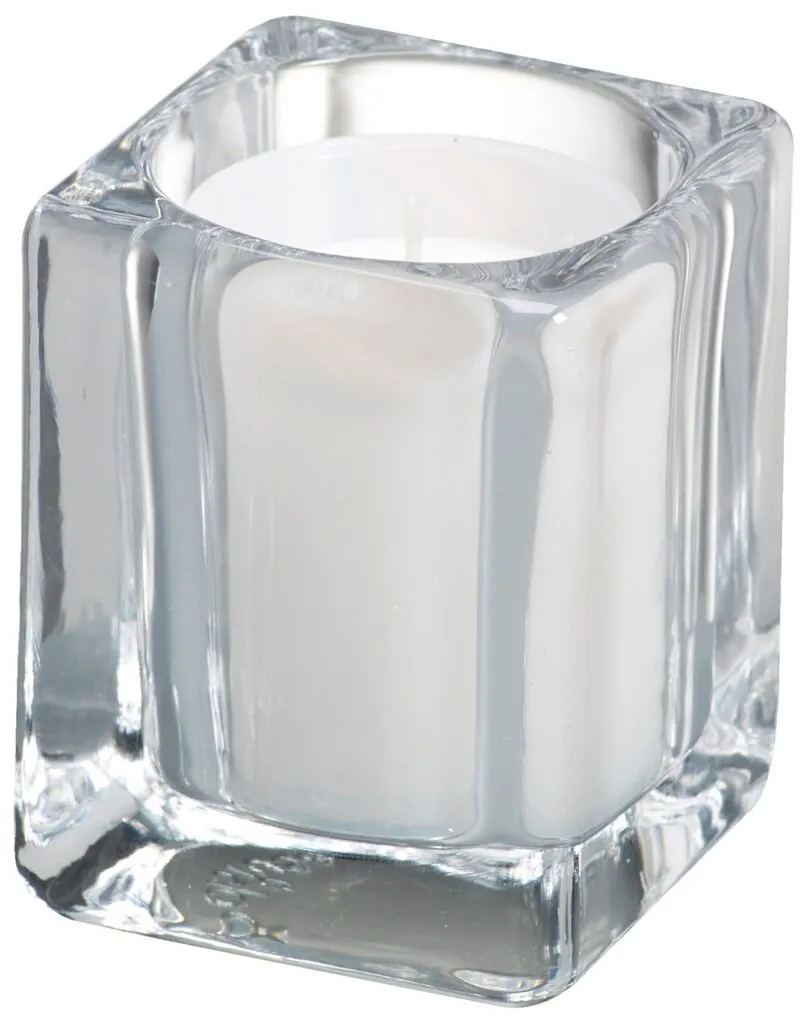 Bolsius Horeca Relight Houder 90/70 Square Transparant (6 stuks)