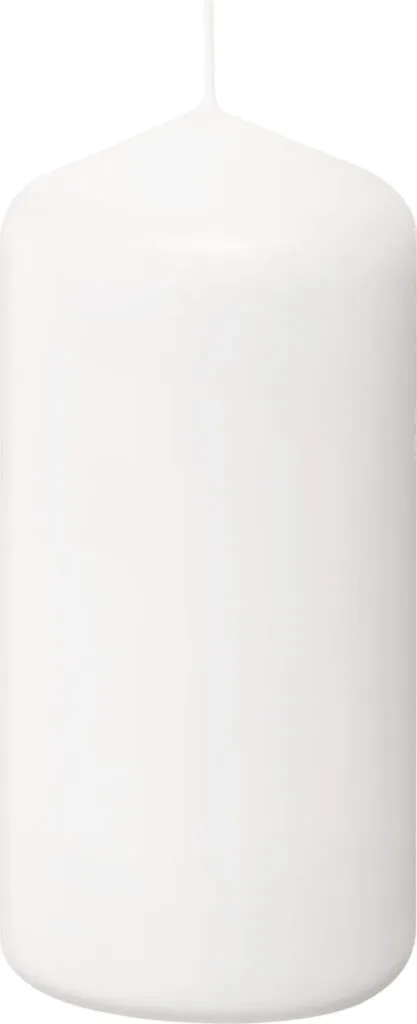 Bolsius Horeca Stompkaarsen 12/6 Wit (12 stuks)