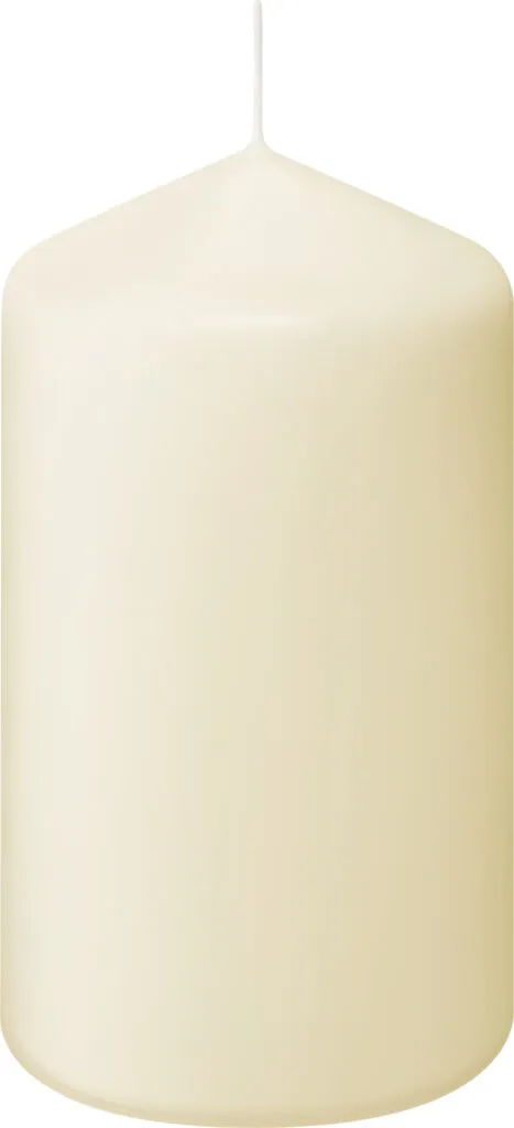 Bolsius Horeca Stompkaarsen 15/8 Ivoor (6 stuks)