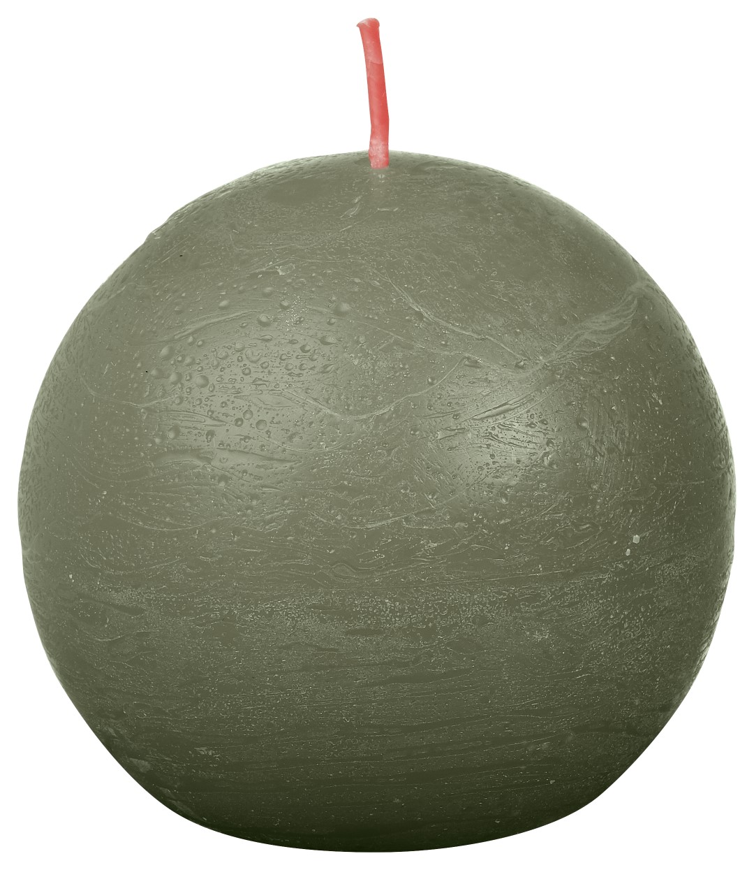 Bolsius Rustieke Bolkaars Ø76 Fresh Olive (1 stuk)