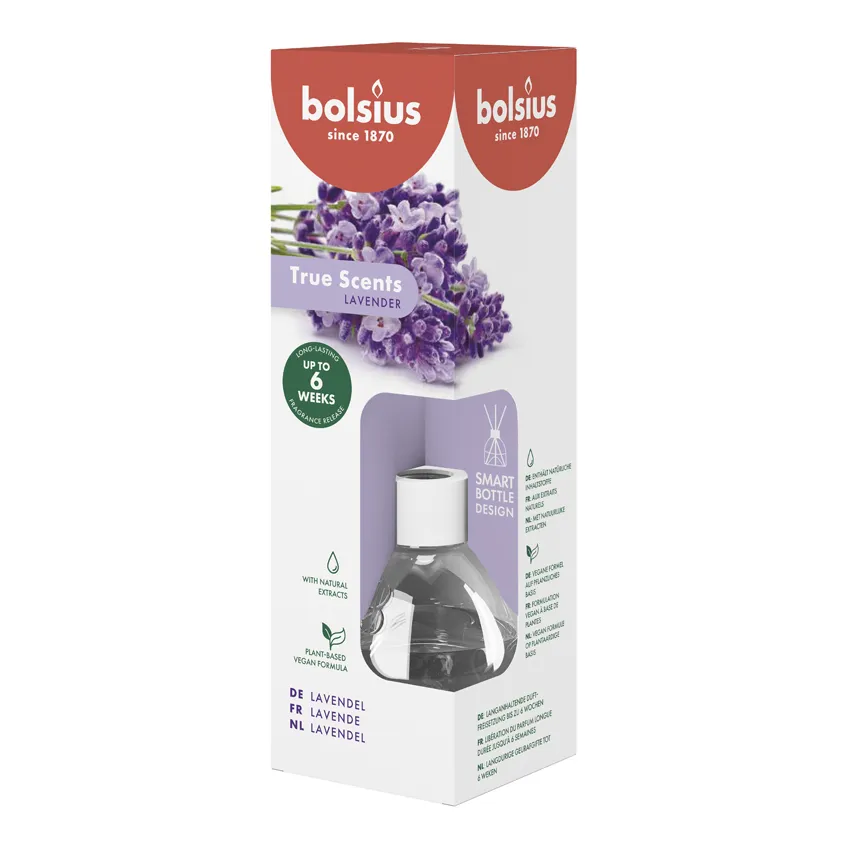 Bolsius True Scents geurverspreider Lavender (60 ml)