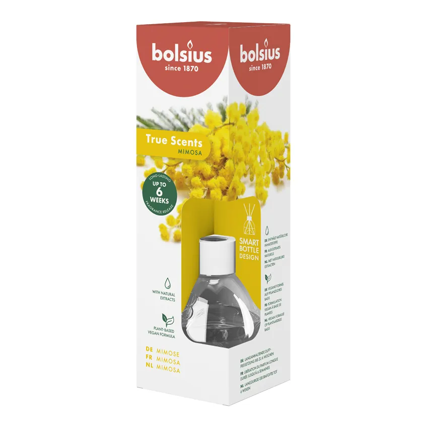 Bolsius True Scents geurverspreider Mimosa (60 ml)