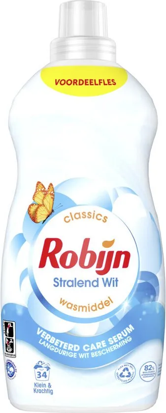 Robijn Wasmiddel Stralend Wit (1190 ml)