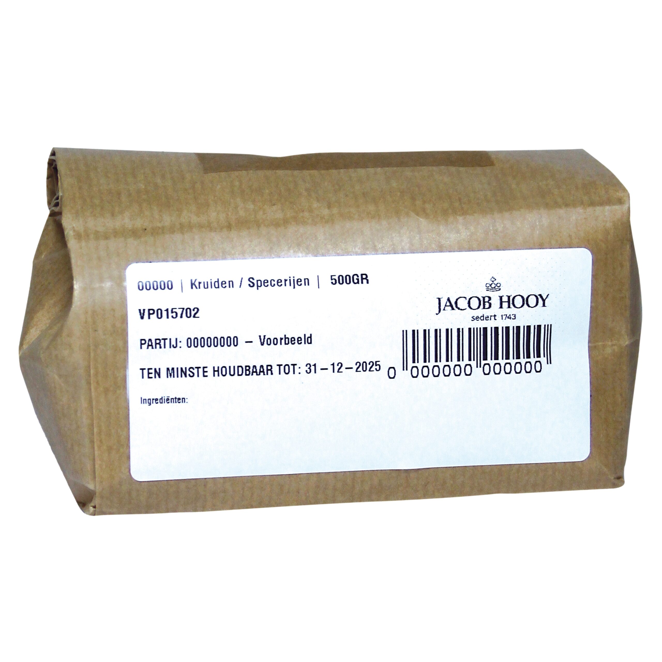 Jacob Hooy Kumis Kutjing Gesneden (500 gr)