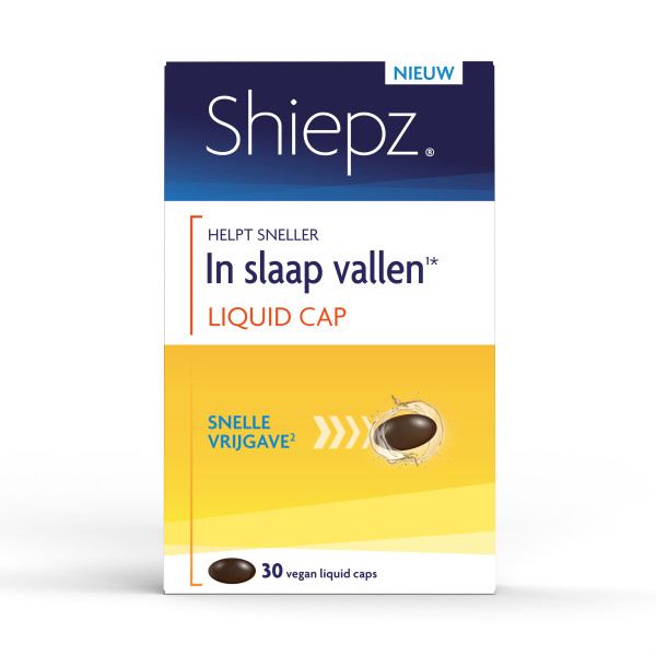 Shiepz Helpt In Slaap Vallen Liquid Caps (30 Capsules)