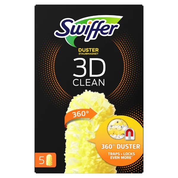 Swiffer Duster 3D Clean 360º Refill (5 stuks)