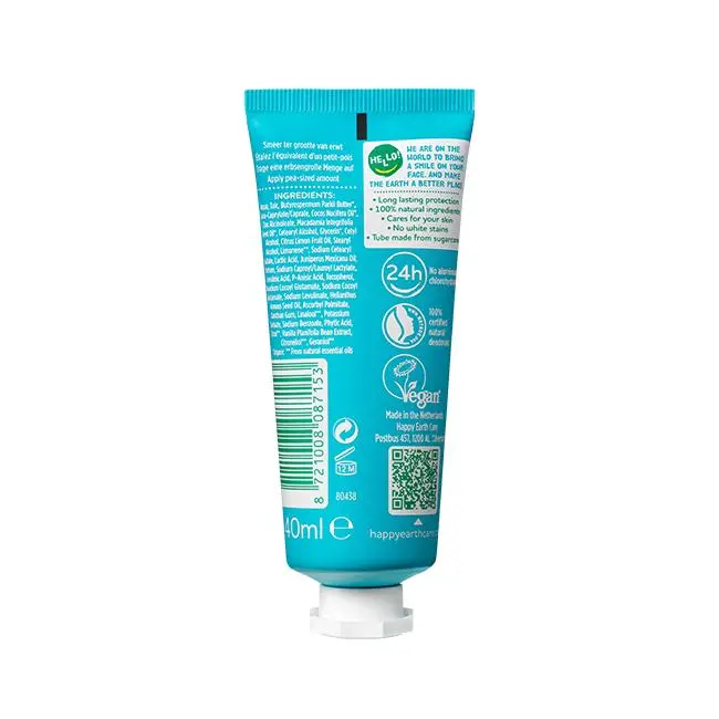 Happy Earth Pure Deodorantcreme Cedar (40 ml)