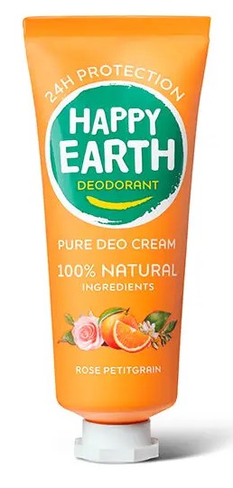 Happy Earth Pure Deodorantcreme Rose (40 ml)