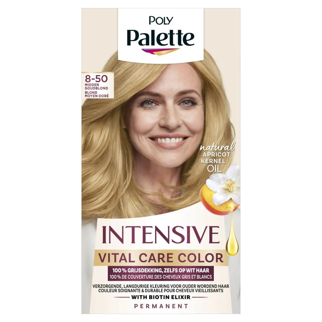 Poly Palette Vital Care - 8-50 Midden Goudblond (1 stuk)