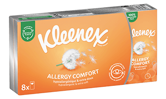 Kleenex Allergy Comfort Zakdoeken (8 stuks)