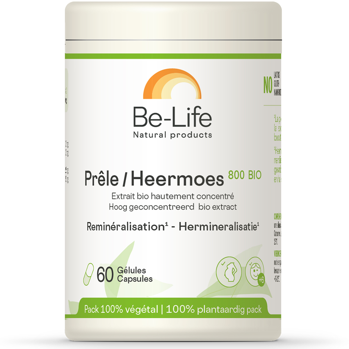 Be-Life Heermoes 800 BIO (60 capsules)