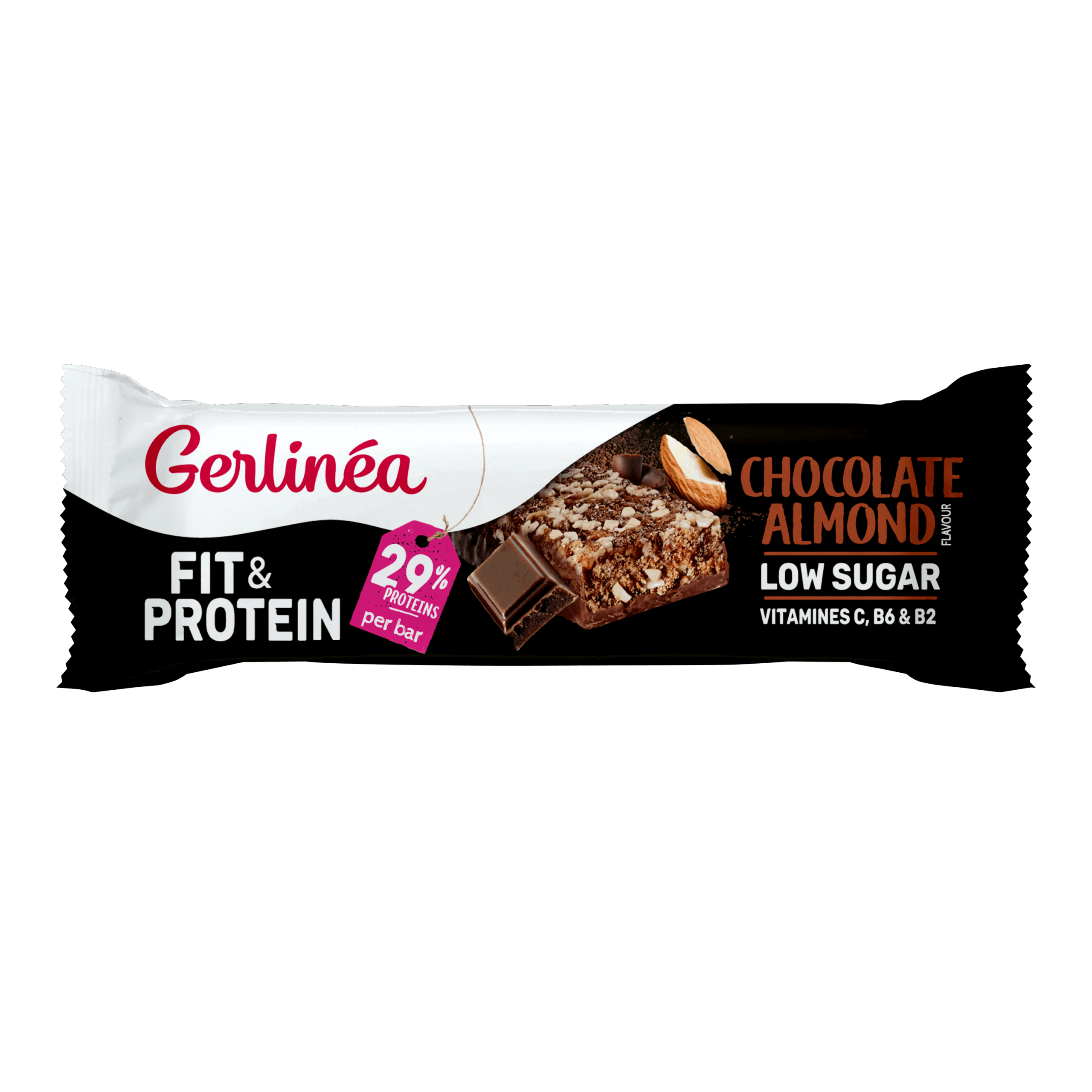 Gerlinea Fit & Protein Chocolate Almond Reep (45 gr)
