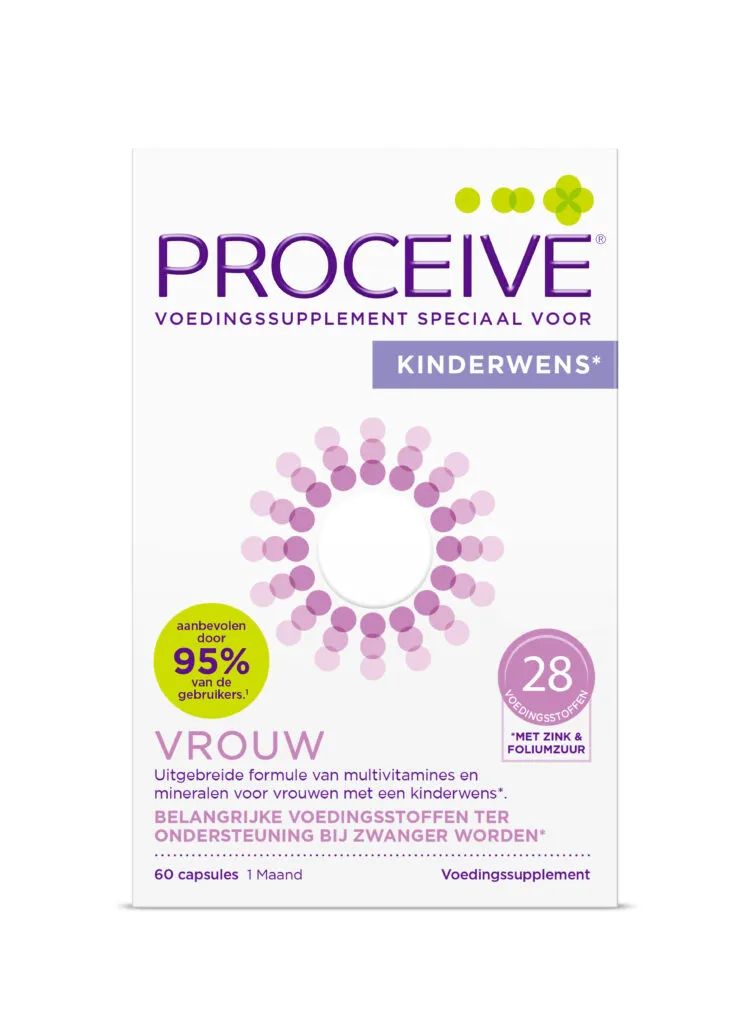 Proceive Kinderwens Vrouw (60 capsules)