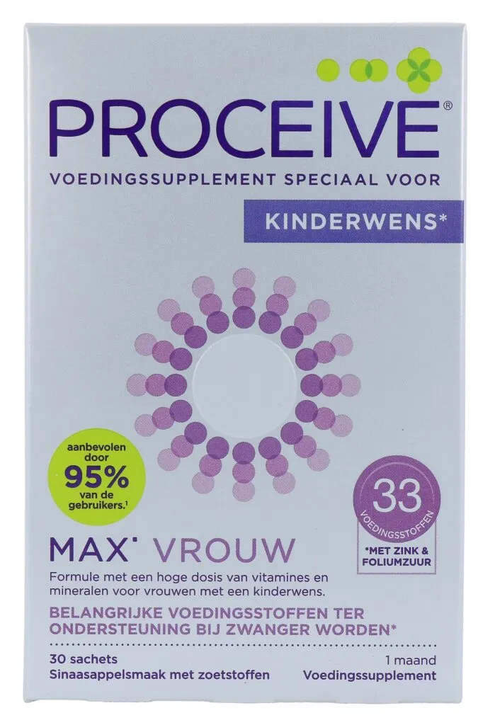 Proceive Kinderwens Max Vrouw (30 stuks)