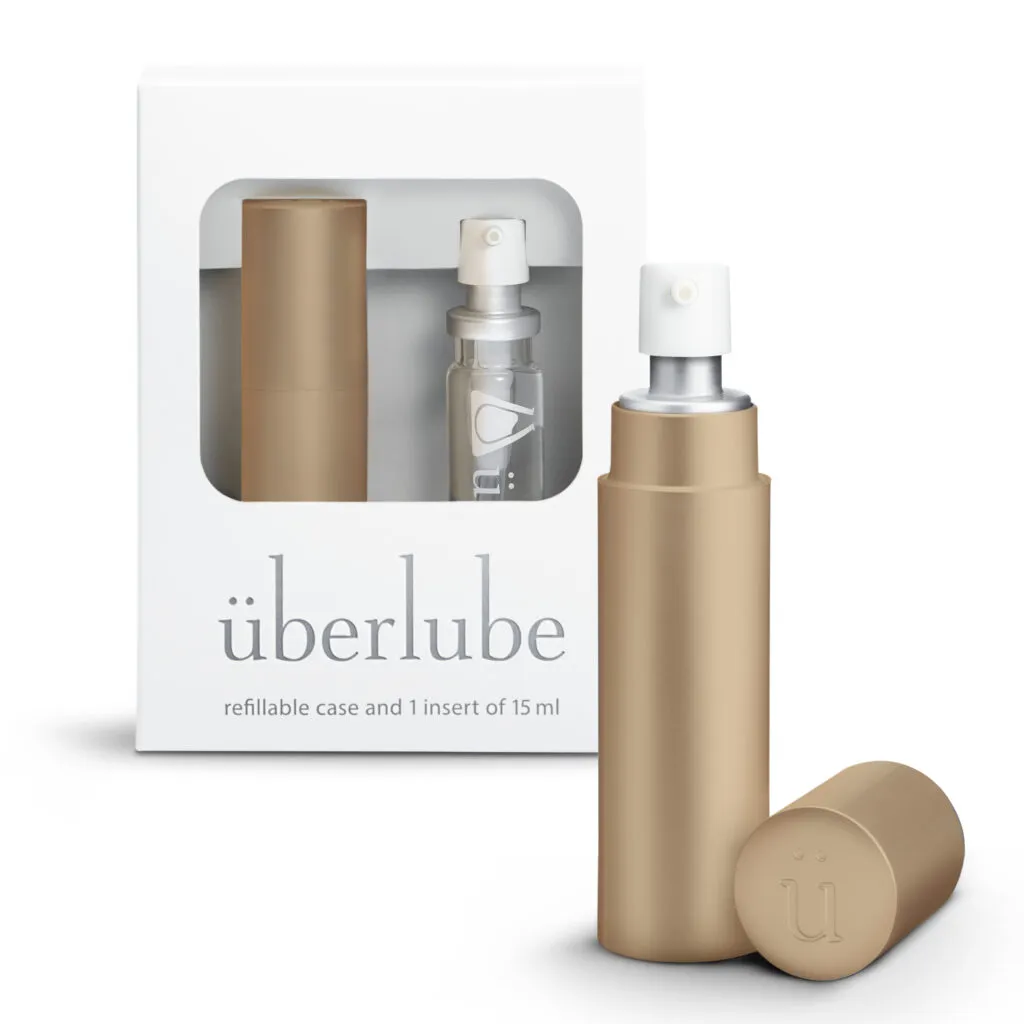 Uberlube Glijmiddel Siliconen - Good-To-Go Goud (15 ml)