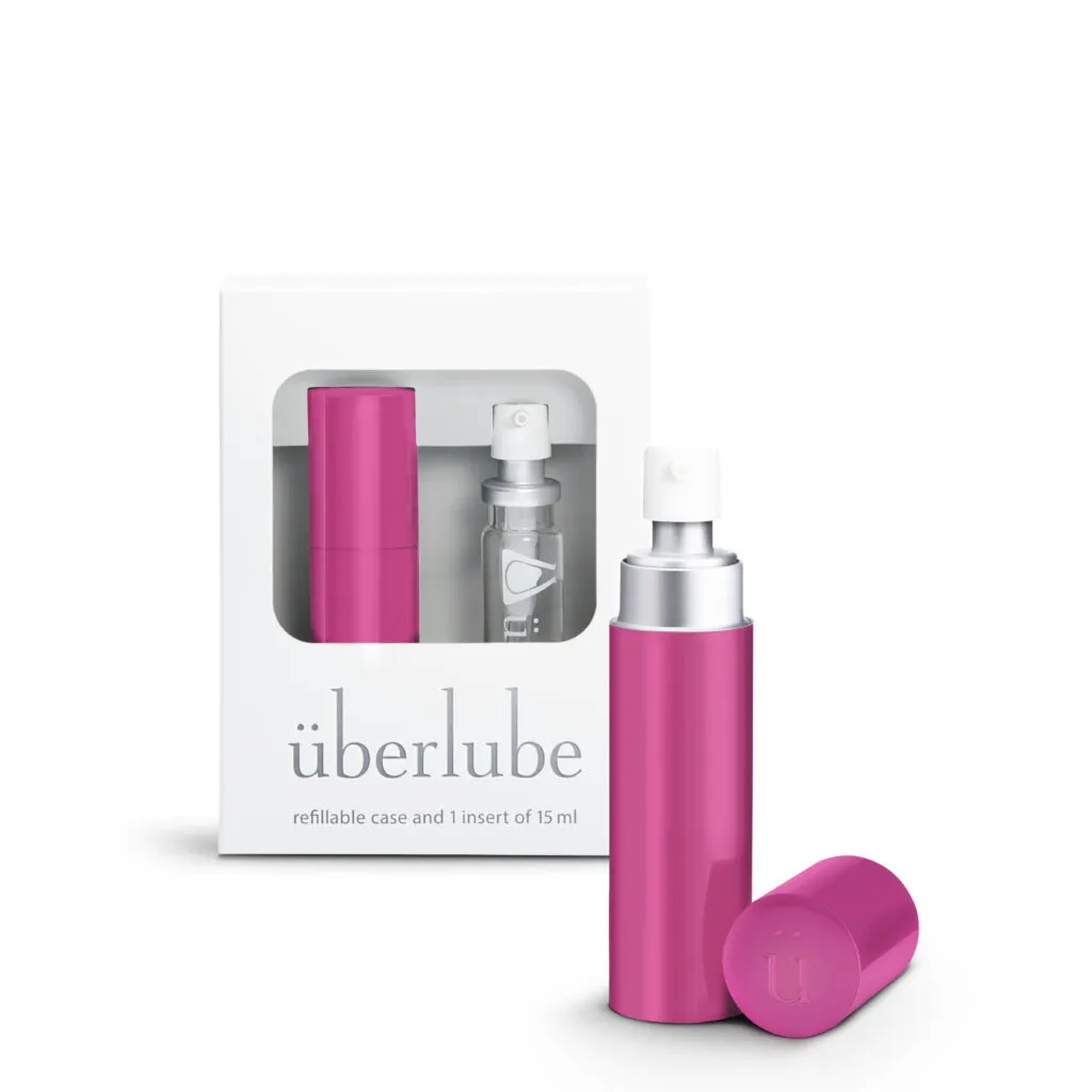 Uberlube Glijmiddel Siliconen - Good-To-Go Roze (15 ml)