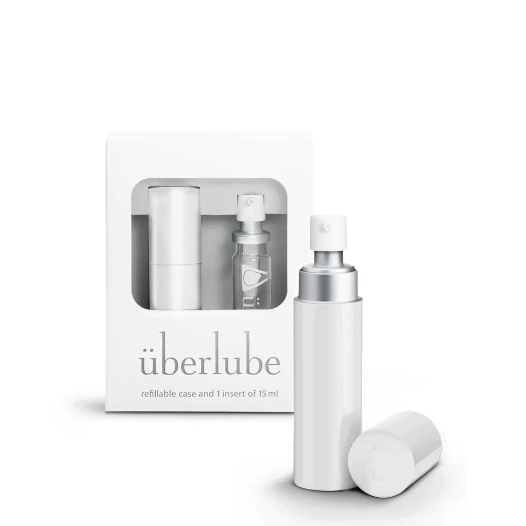 Uberlube Glijmiddel Siliconen - Good-To-Go Wit (15 ml)