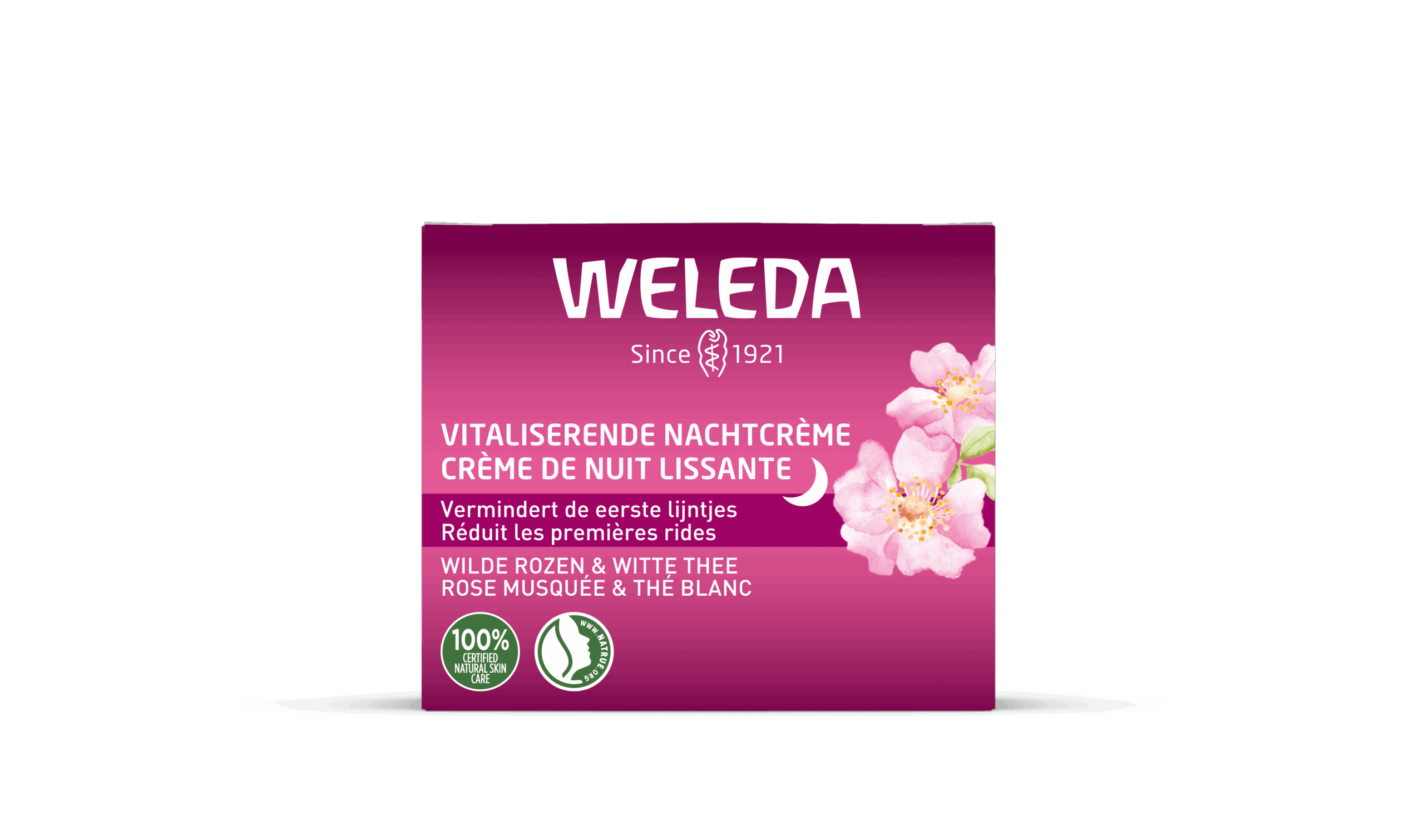 Weleda Wilde Rozen & Witte Thee Vitaliserende Nachtcreme (40 ml)
