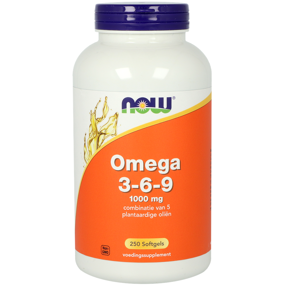 Now Omega 3-6-9 1000Mg (250 softgels)