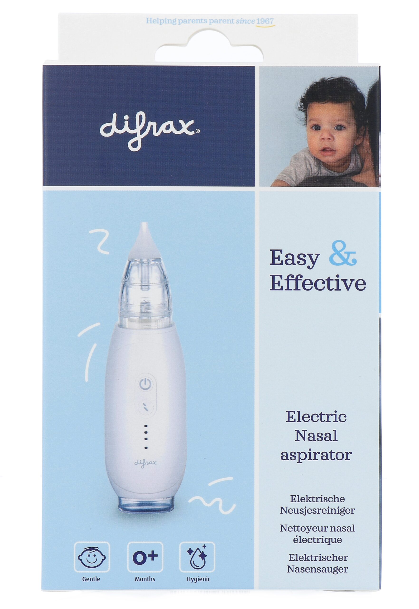 Difrax Electrische Neusjesreiniger (1 stuk)