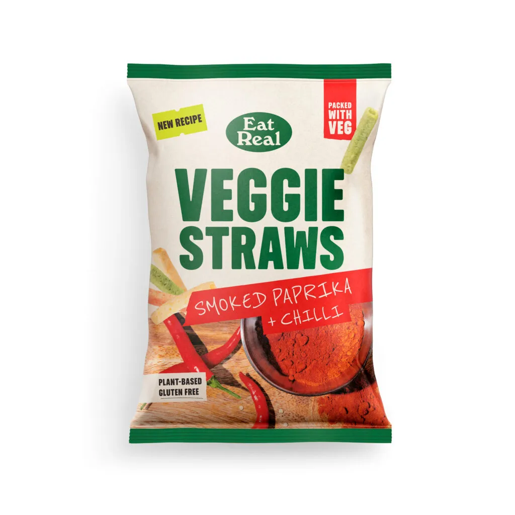 Eat Real Veggiestraws Smoked Paprika&Chilli (110 gr)