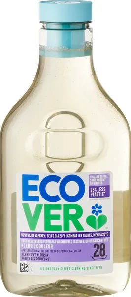 Ecover Wasmiddel Vloeibaar Color (1000 ml)