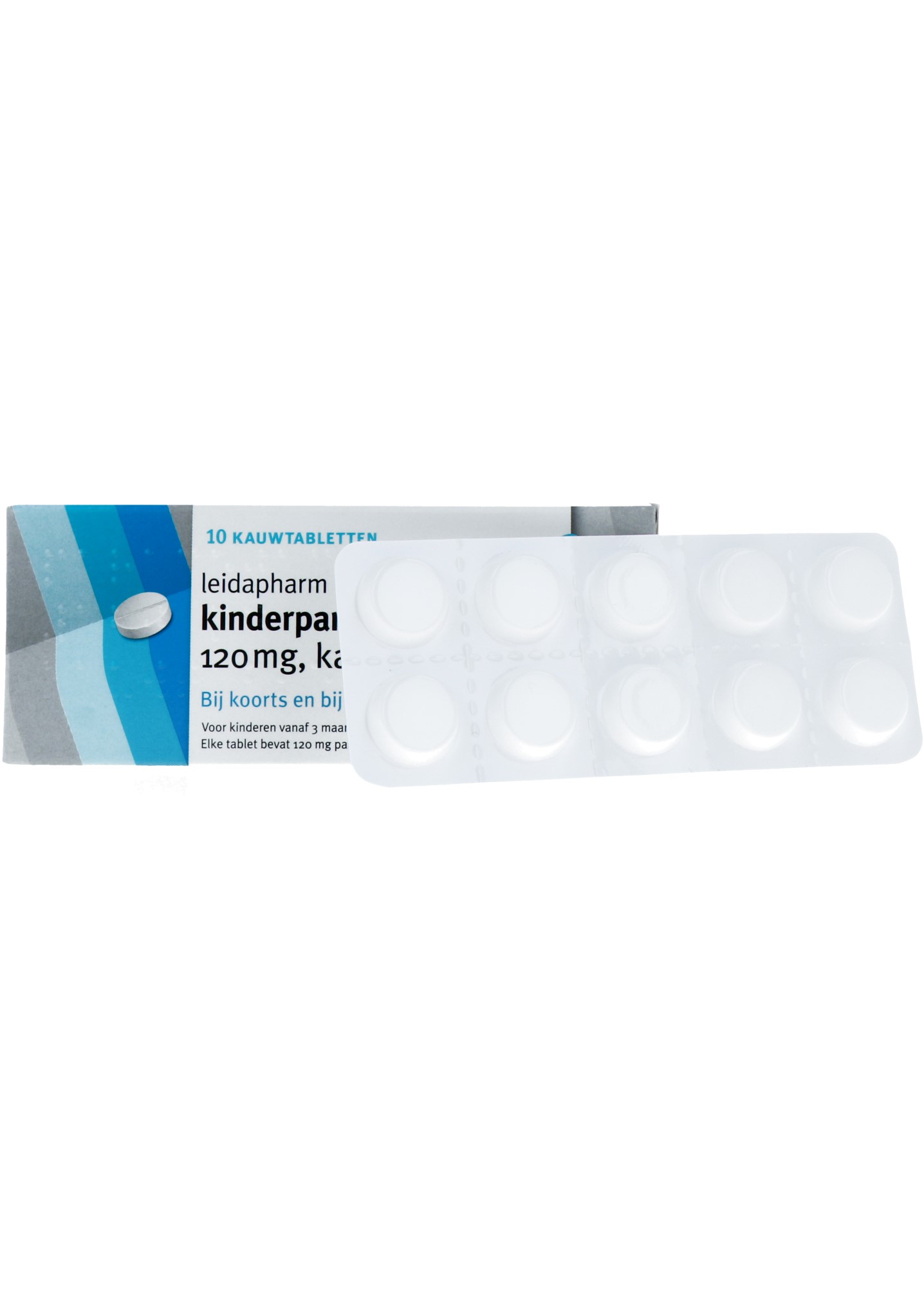 Leidapharm Kind Paracetamol 120mg (10 tabletten)