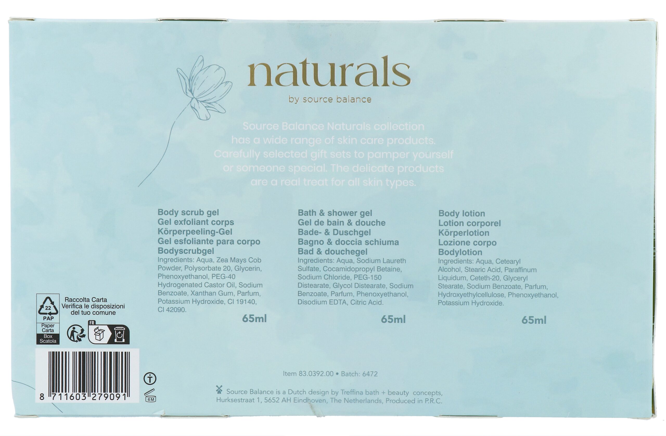 Source Balance Naturals Gift set (1 stuk)