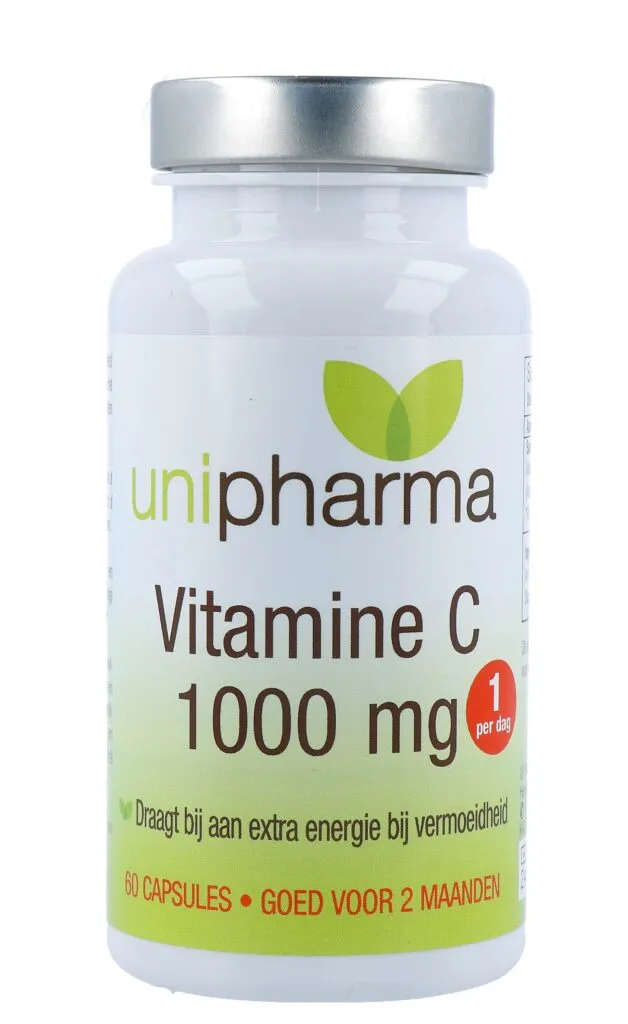 Unipharma Vitamine C 1000Mg Boost (60 vega capsules)