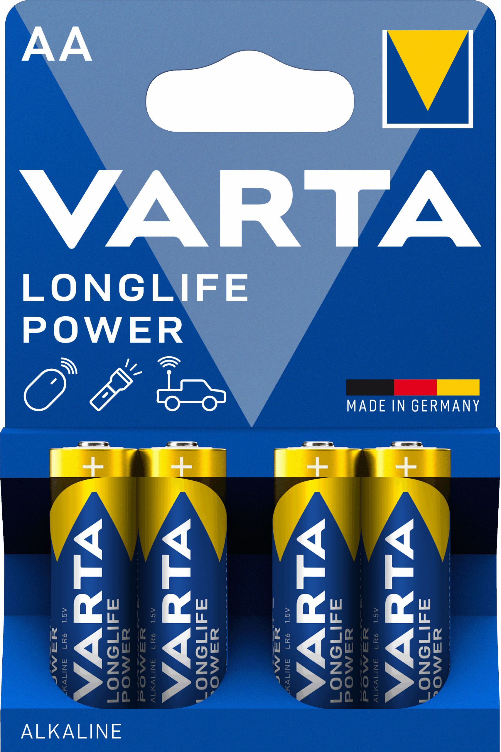 Varta Longlife Aa (4 stuks)