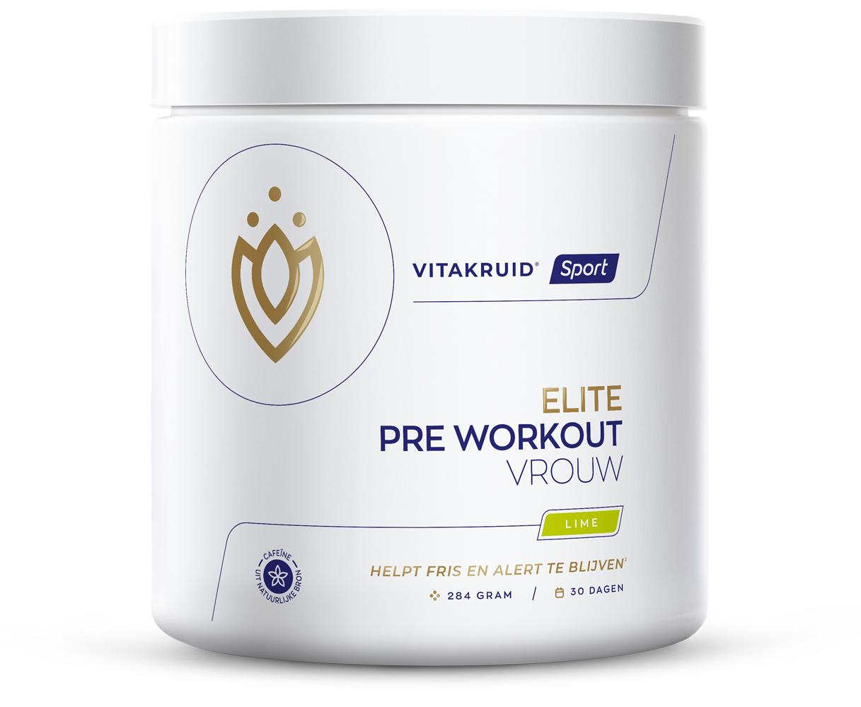 Vitakruid Elite Pre Workout Vrouw (284 gr)