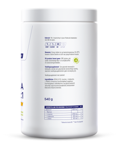 Vitakruid Sport BCAA 4:1:1 Tropical (540 gr) - image 2