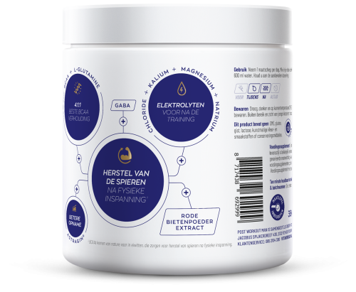 Vitakruid Elite Post Workout Man Bcaa 4:1:1 & Elektrolyten (360 gr)