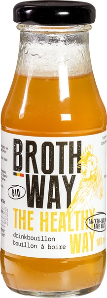 Brothway Drinkbouillon Kip-Curcuma (180 ml)