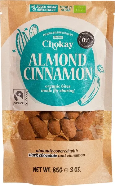 Chokay Chocolate-Bites Almond Kaneel (85 gr)