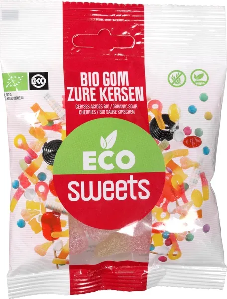 Eco Sweets Zure-Kersen (75 gr)