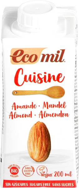 Ecomil Almondcuisine Sugar Free (200 ml)
