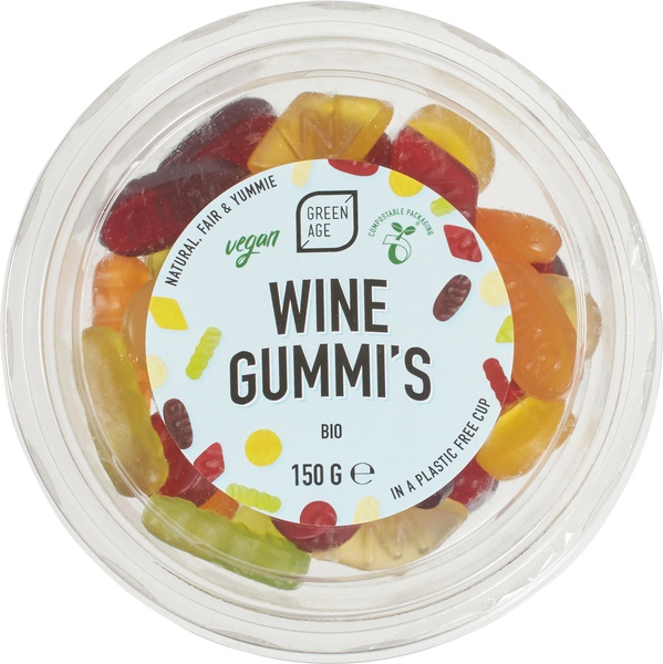 GreenAge Winegummi'S (150 gr)