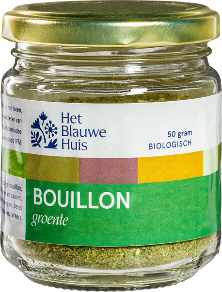 Het Blauwe Huis Groentebouillon Zonder Zout (50 gr)