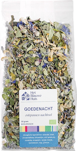 Het Blauwe Huis Goedenacht-Thee Los (55 gr)