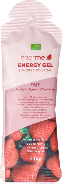 Innerme Energy-Gel Aardbei (35 gr)