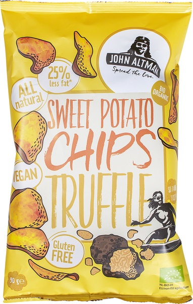John Altman Zoete-Aardappelchips Truffel (90 gr)