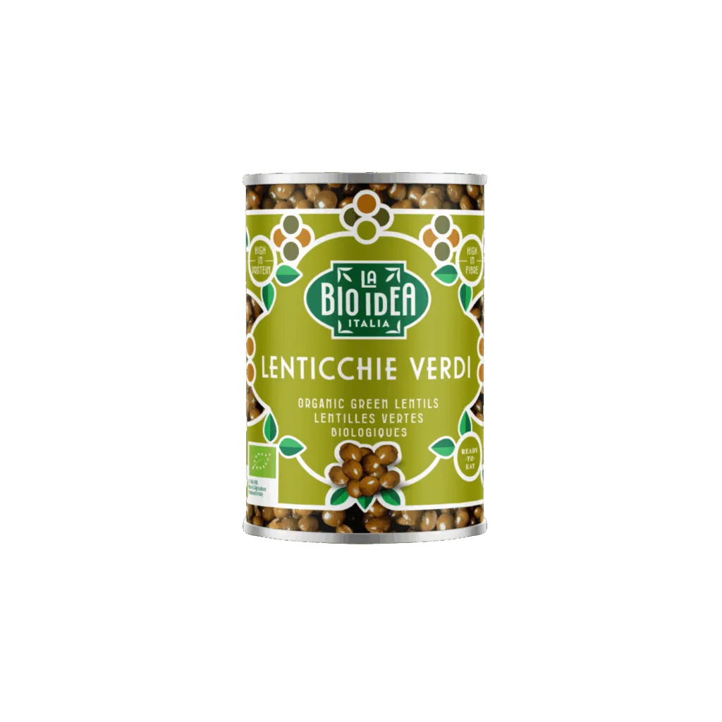 La Bio Idea Groene-Linzen (400 gr)