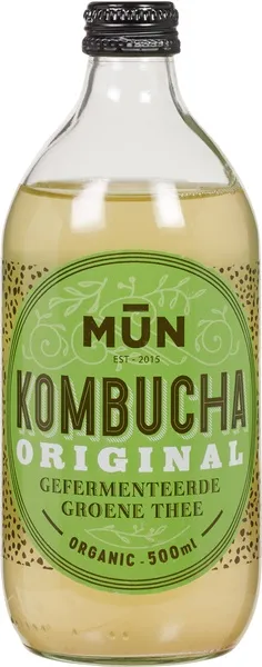 Mun Kombucha Kombucha Groene Thee (500 ml)