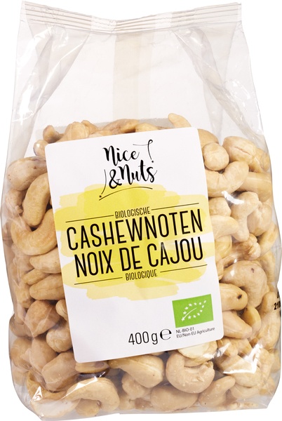 Nice & Nuts Cashewnoten (400 gr)