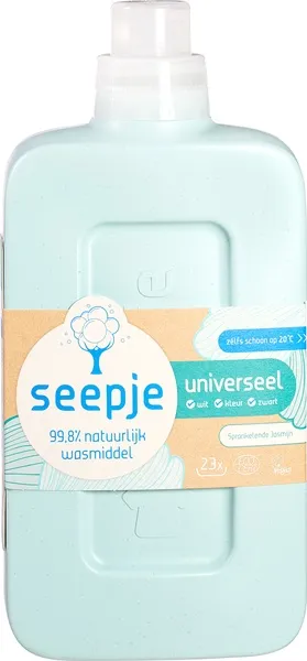 Seepje Vloeibaar Wasmiddel Universeel Sprankelende Jasmijn (1000  ml)