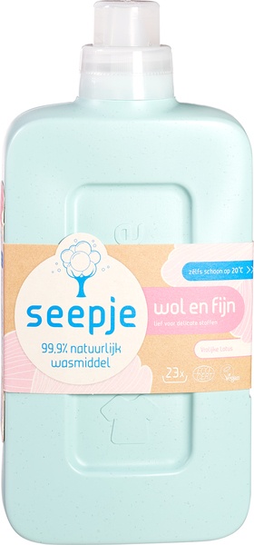 Seepje Vloeibaar Wasmiddel Fijn Vrolijke Lotus (1000  ml)